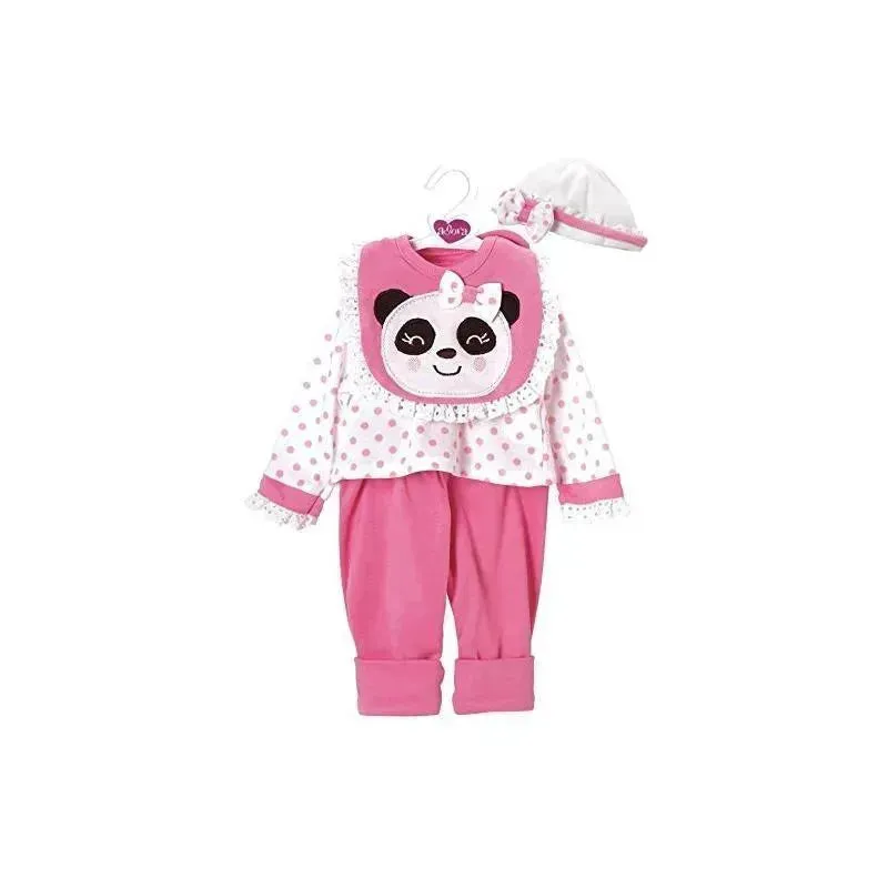 Adora Pandarrific Outfit Dress Clothes Set Pack - 18 Inch Dolls
