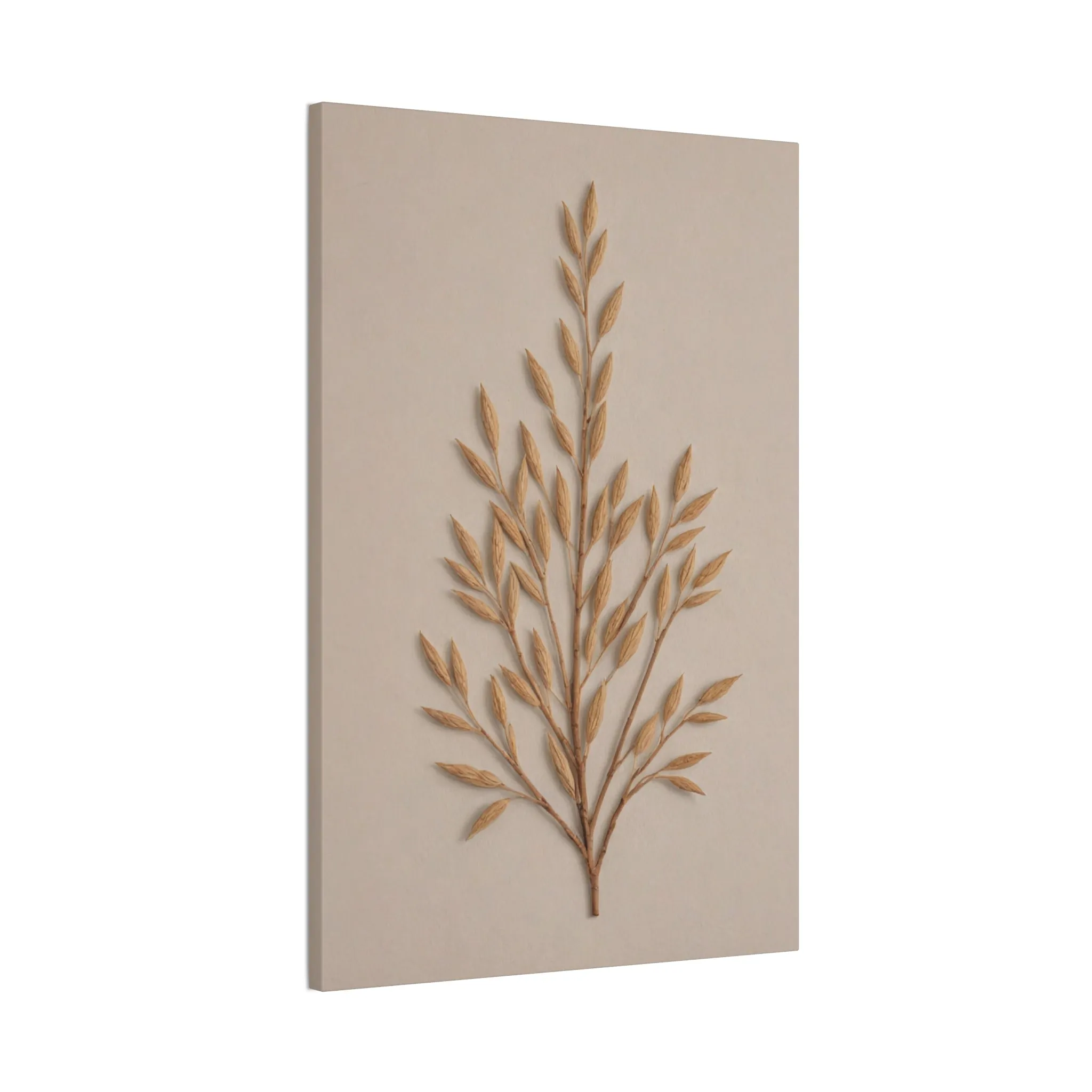 Artisan Blooms Print Santorini Canvas