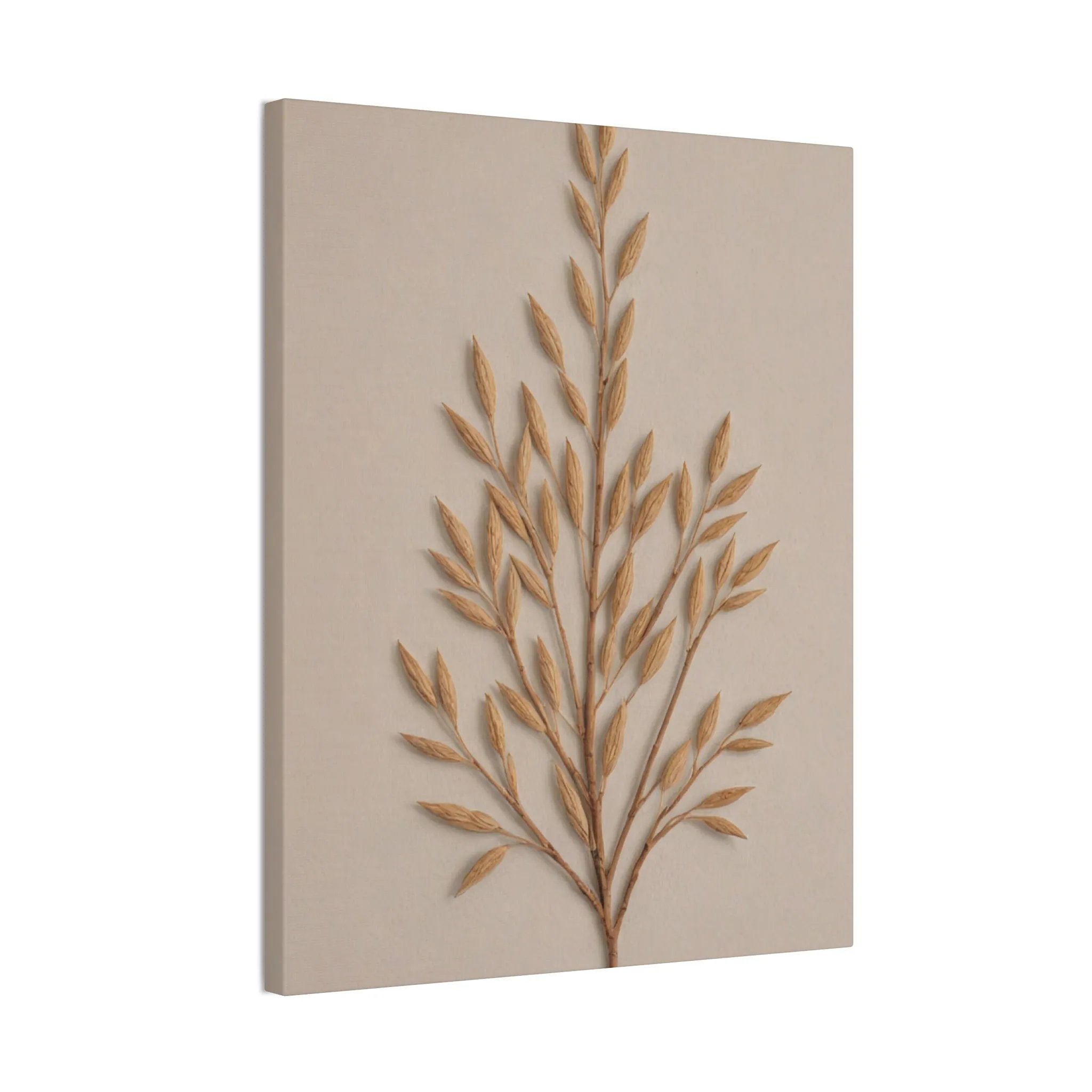 Artisan Blooms Print Santorini Canvas