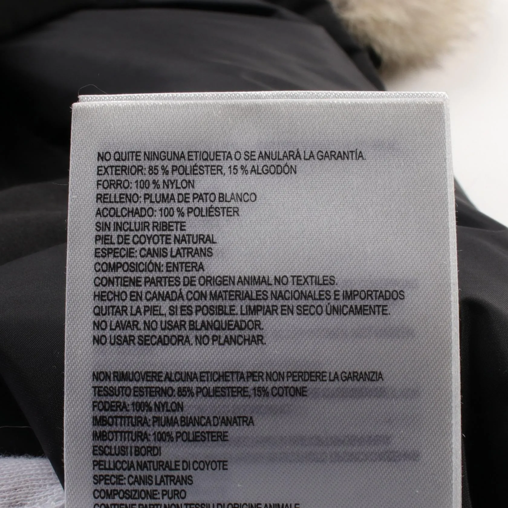 Canada Goose Brookfield Parka Polyester Jacket