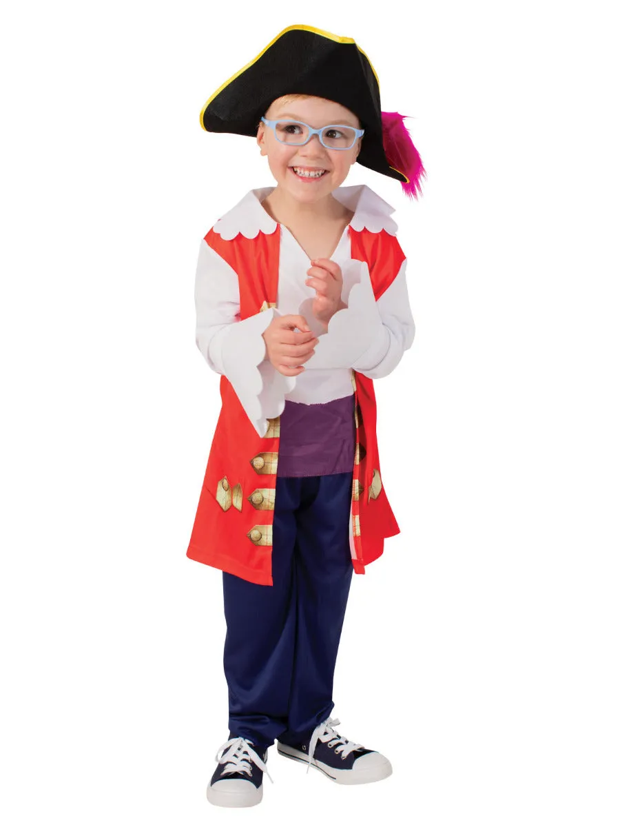 CAPTAIN FEATHERSWORD DELUXE COSTUME, CHILD