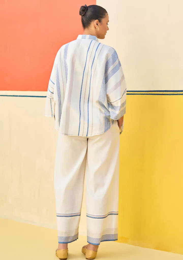 Cara Check Linen Set