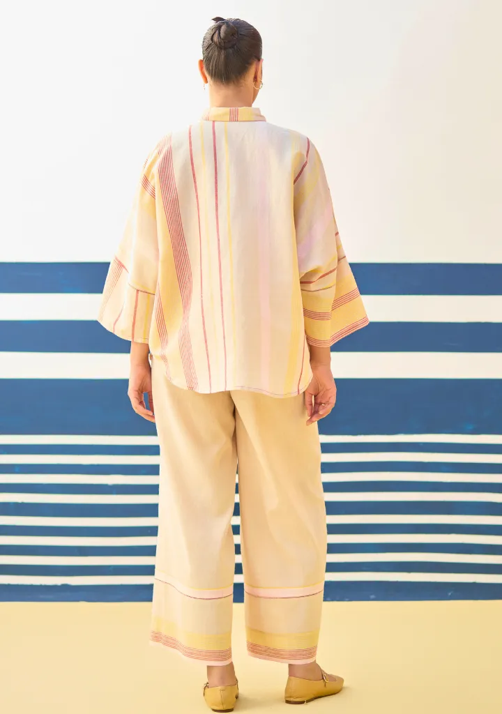 Cara Check Linen Set