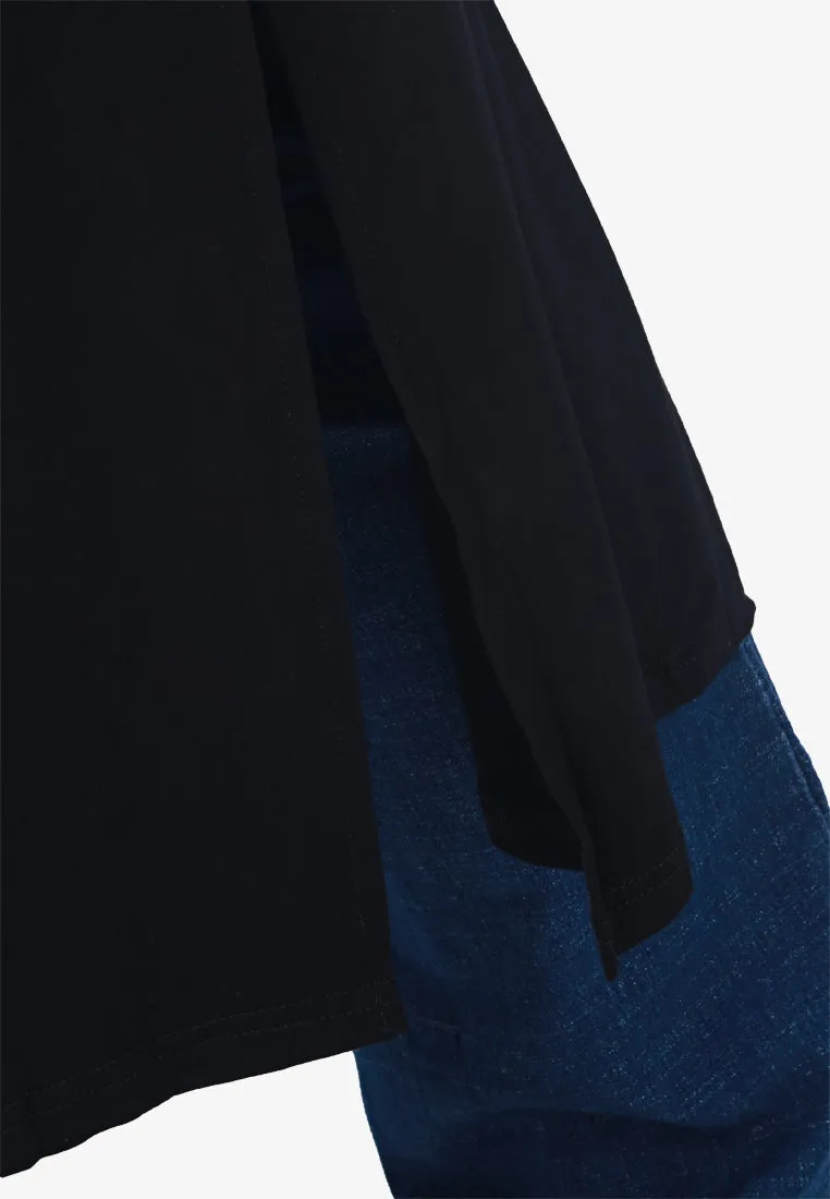 Connie OUTSTANDINGLY SOFT Long Cardigan - Black