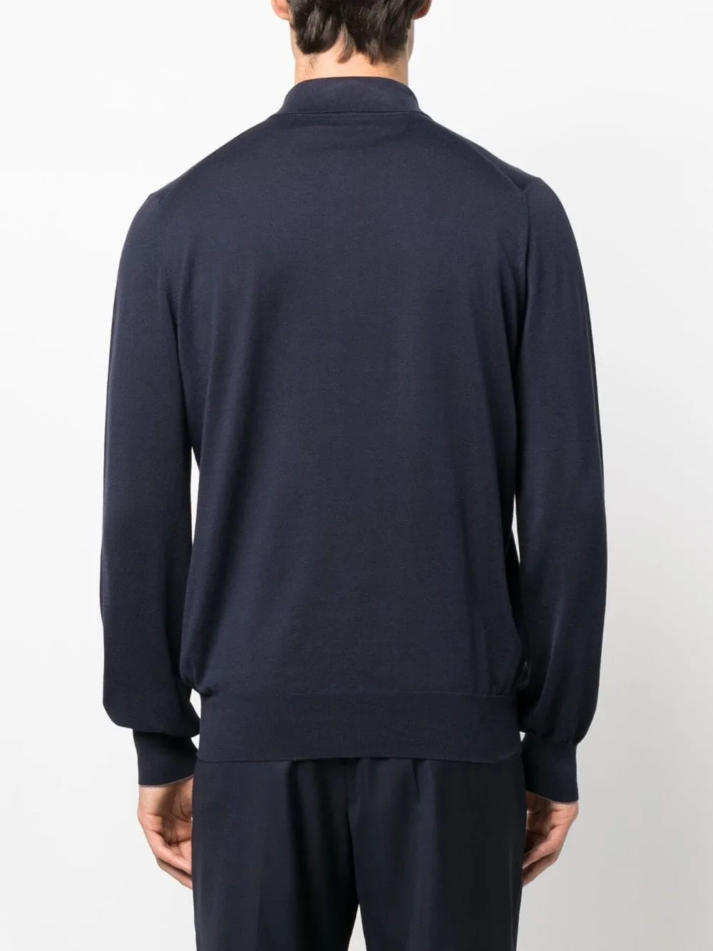Cotton Polo Sweater