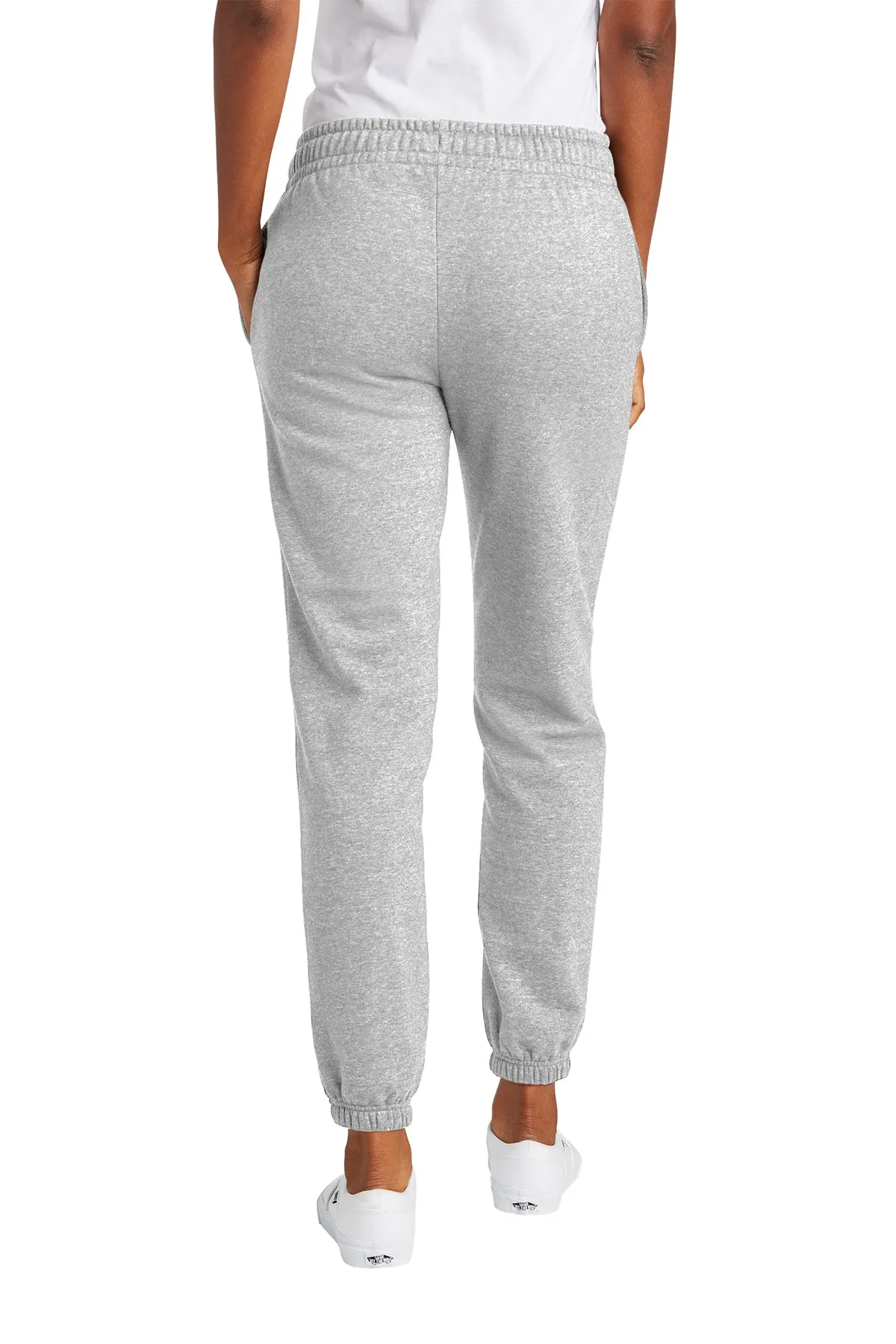 District Womens V.I.T. Fleece Sweatpants, Light Heather Grey