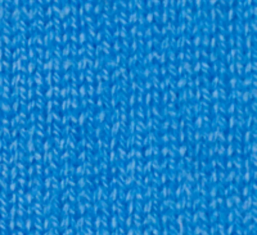 Kinross Cashmere - Split Neck Crewneck in Azul