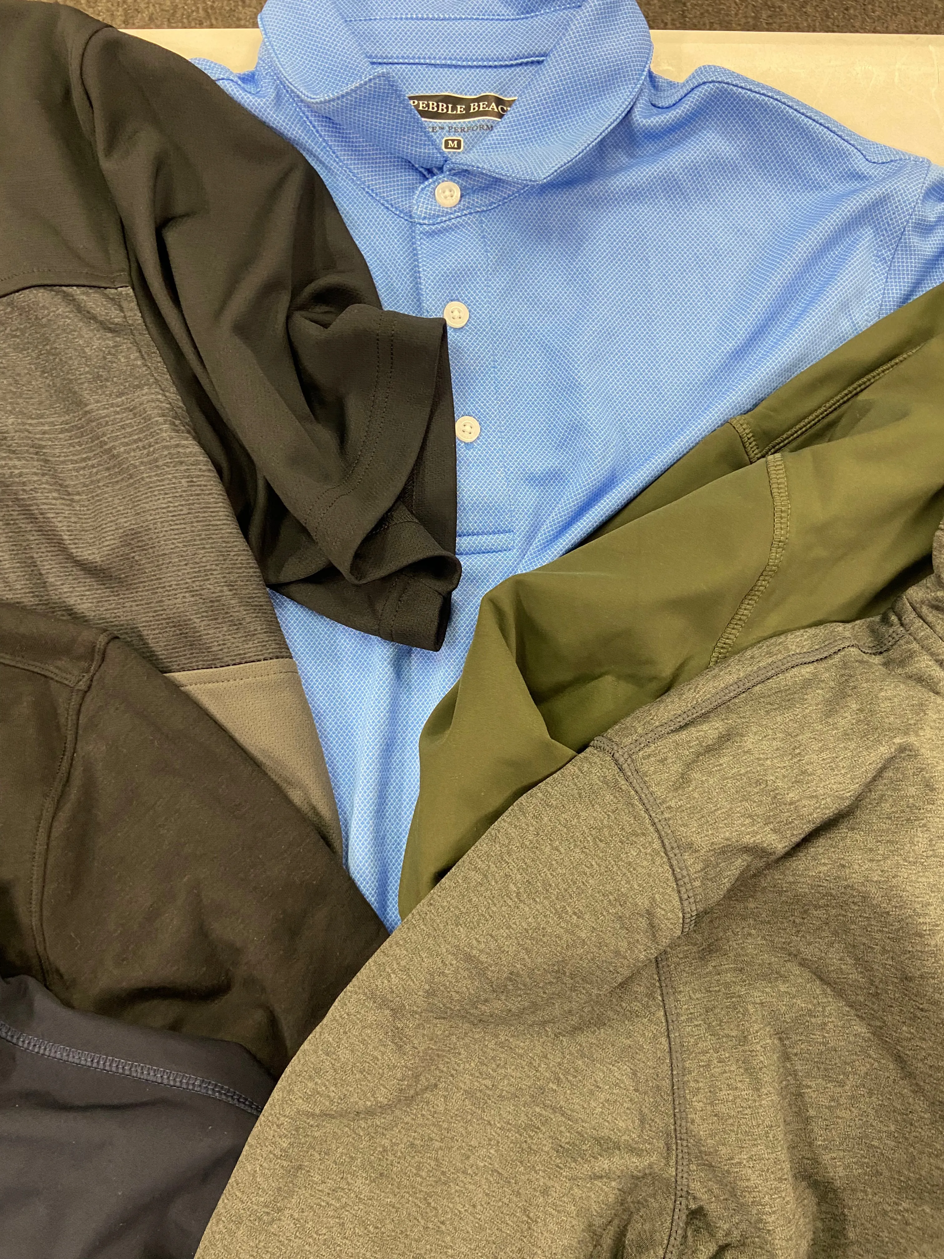 Men's Clothing Tops Wholesale Lot, ADIDAS, CALVIN KLEIN, DYLAN GRAY, 32 DEGREES and more, 14 items, Shelf Pulls, MSRP $991
