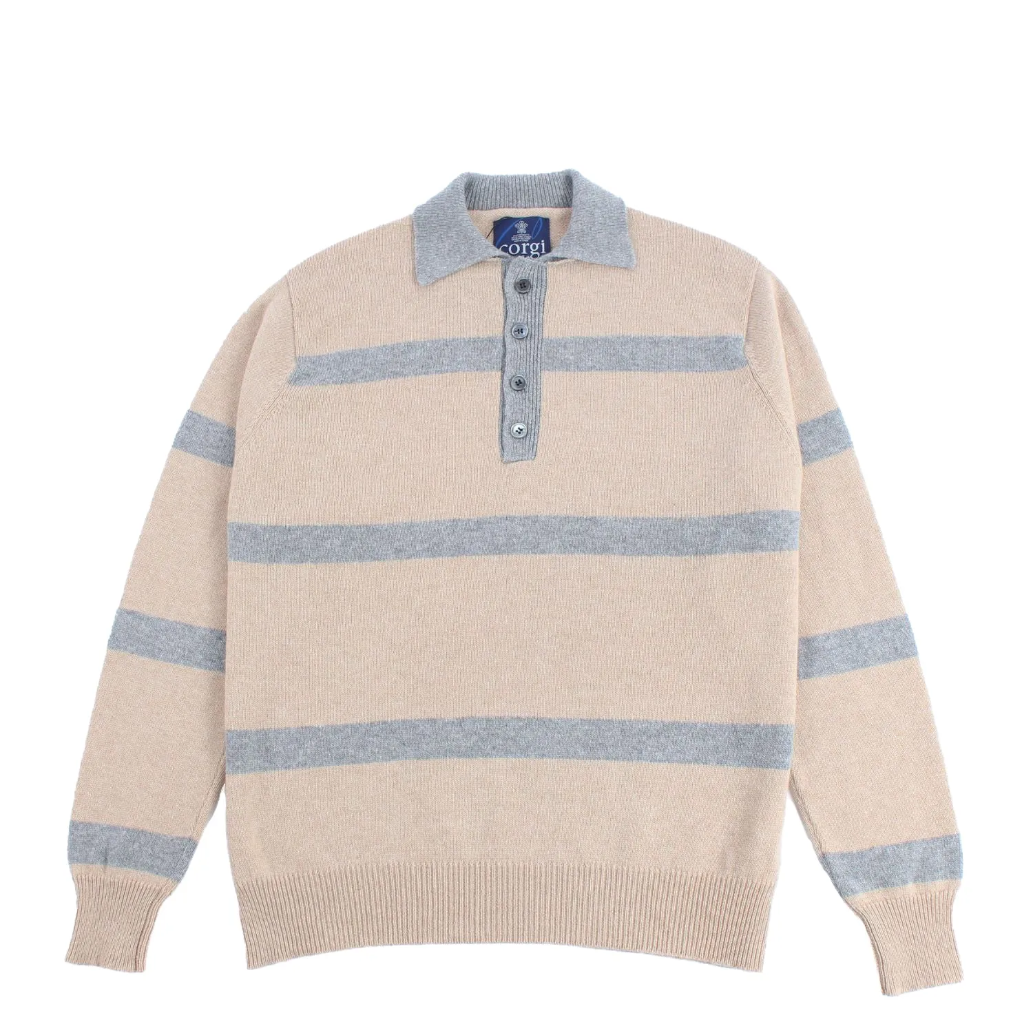 Men's Striped Polo Shirt