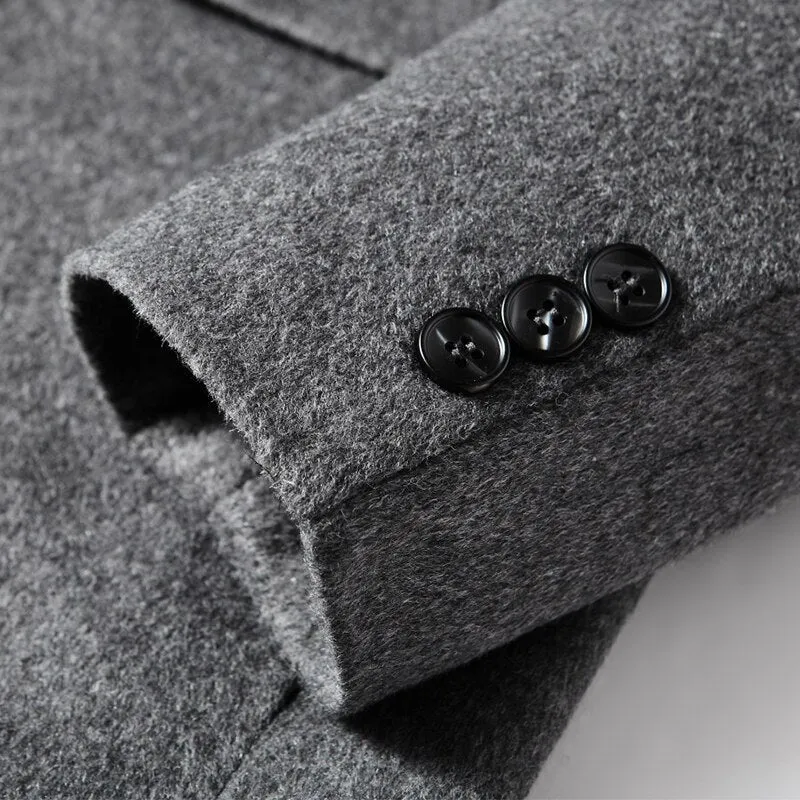 Milano-Calou Classic Slim Fit Overcoat