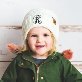 Monogram Kids Beanie Hat