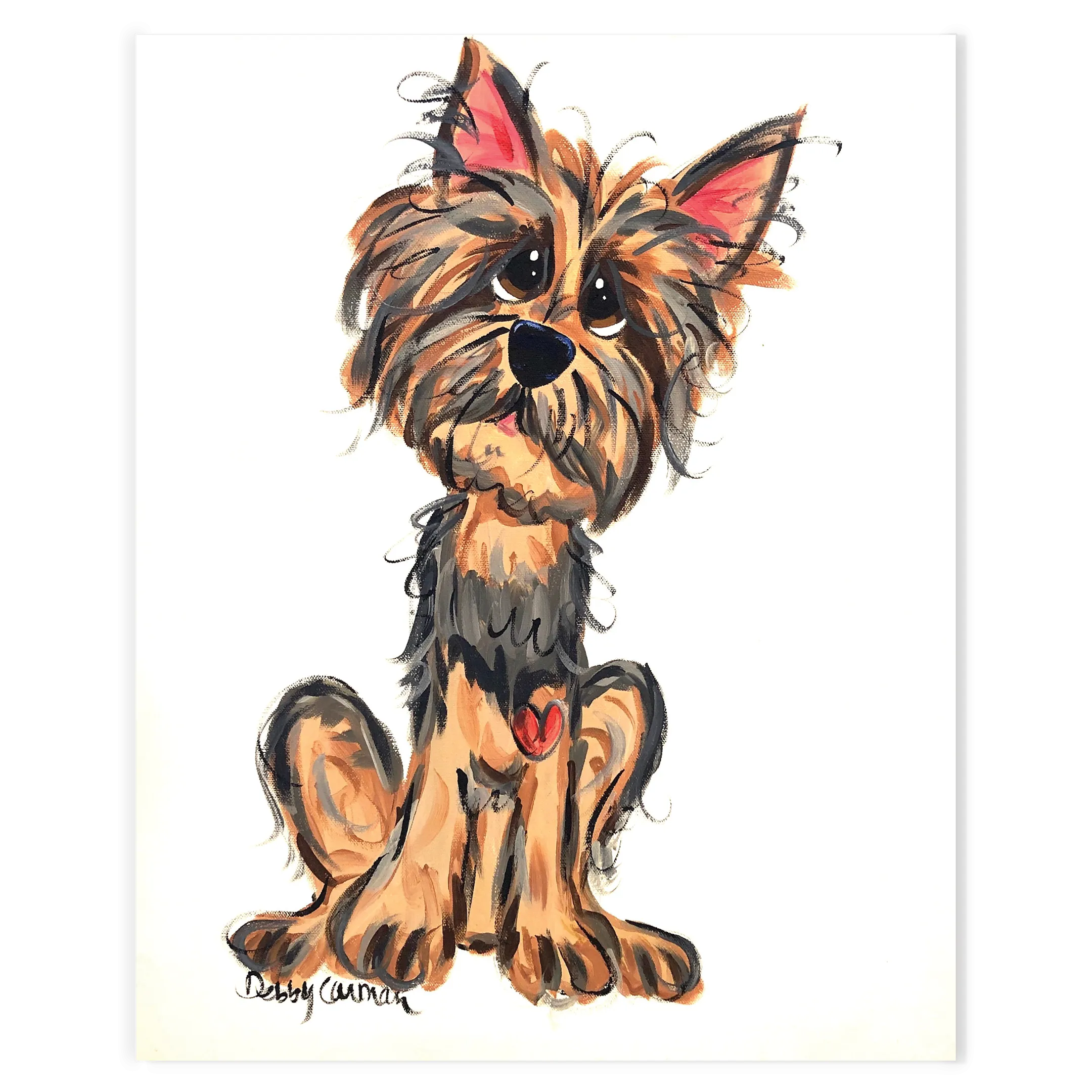 "Silky Terrier" by Debby Carman, Faux Paw Productions