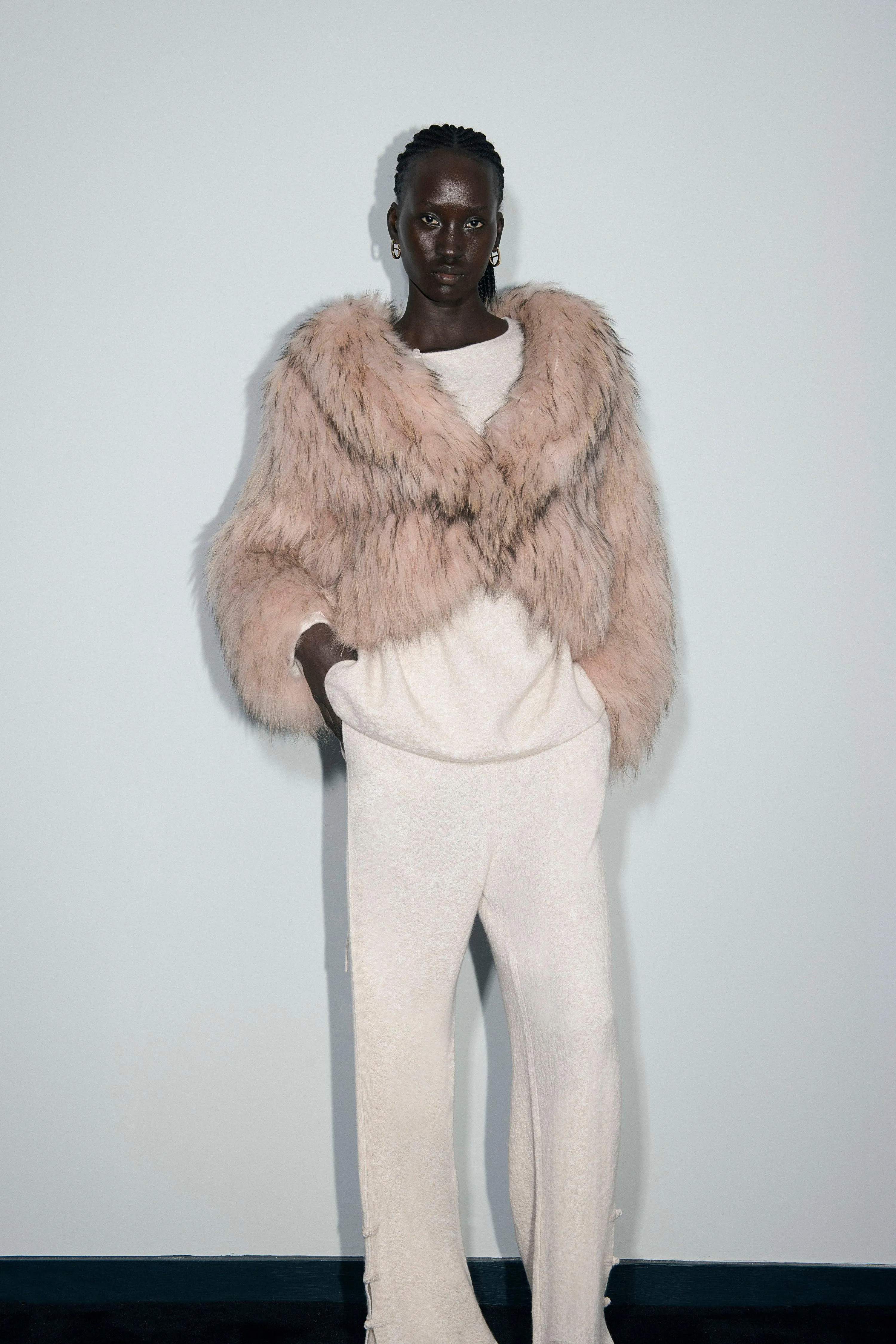 Roe Fur Coat